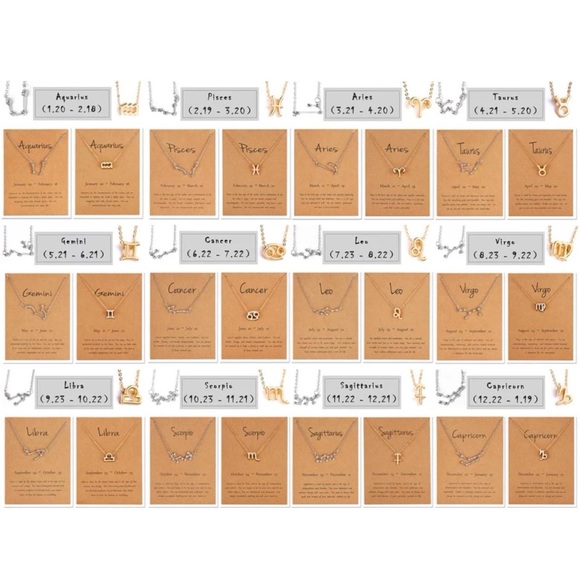 TWO Capricorn Necklaces - Picture 3 of 3